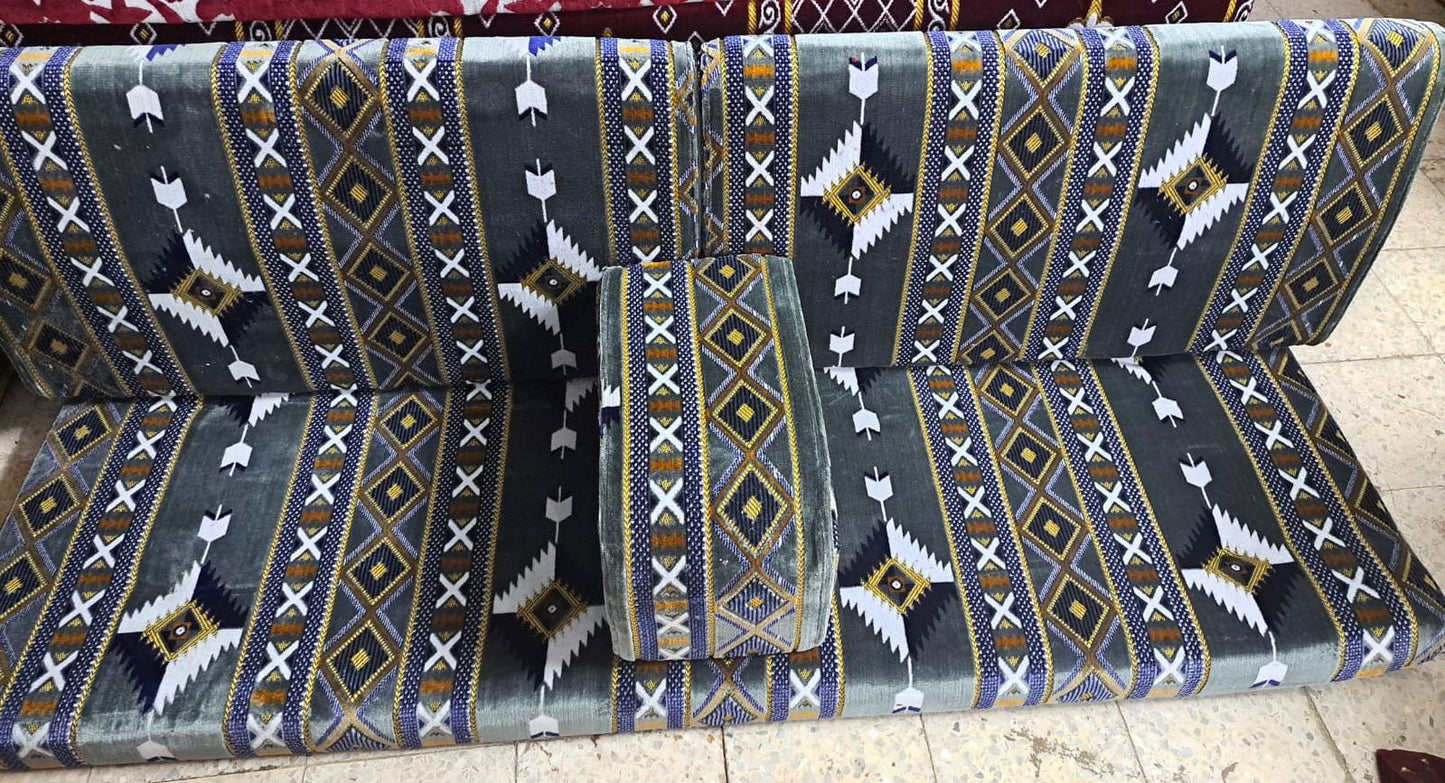 Arabic Sofa - Blue Jalsaat #2